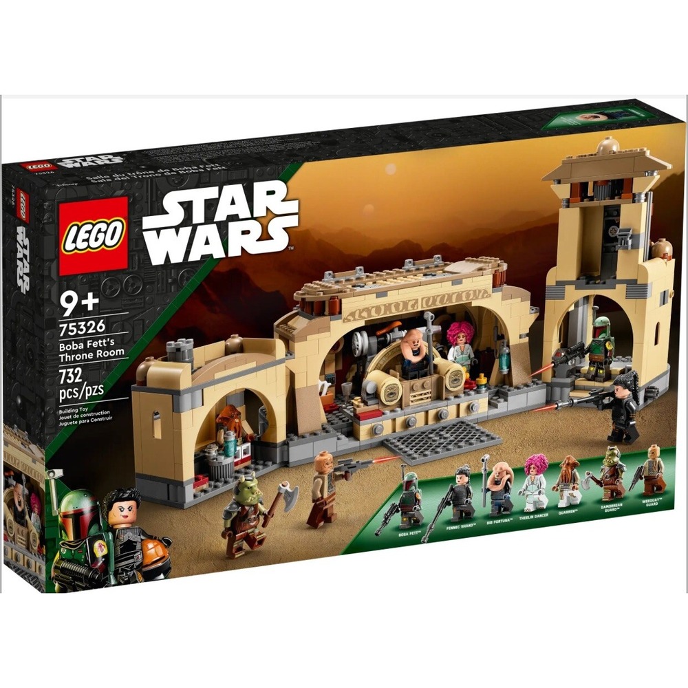 *BRAND NEW*  Lego Star Wars Boba Fett's Throne Room #75326 *RETIRED*
